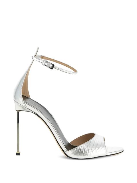 TOM FORD 105mm Tejus buckle sandals - Silver - zdjęcie produktu nr 1