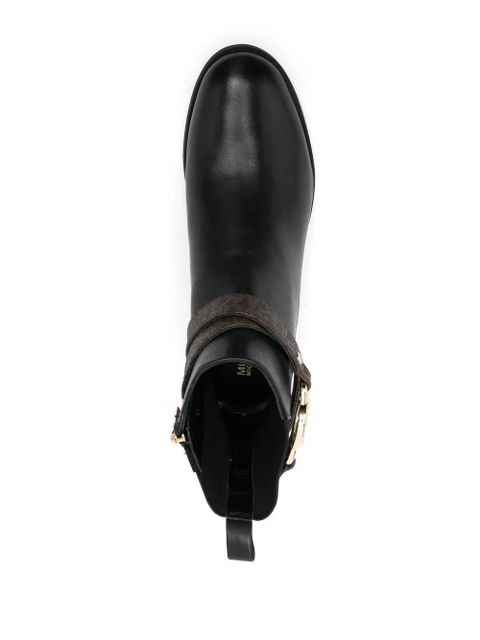 Michael Kors Rory logo-trim boots - Black