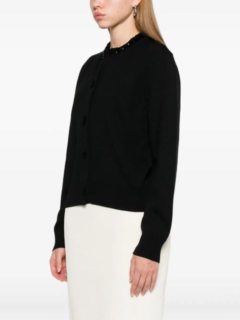 Jil Sander virgin wool cardigan - 001 BLACK