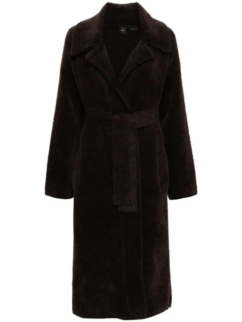 PINKO belted coat - Brown - zdjęcie produktu nr 1
