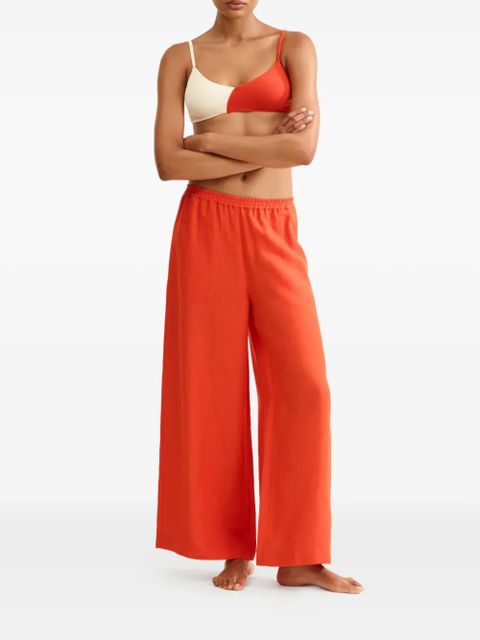ERES elasticated-waist trousers - Orange - zdjęcie produktu nr 2