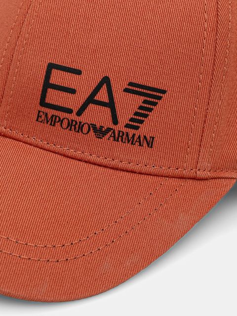EA7 Emporio Armani czapka z daszkiem bawełniana - zdjęcie produktu nr 2
