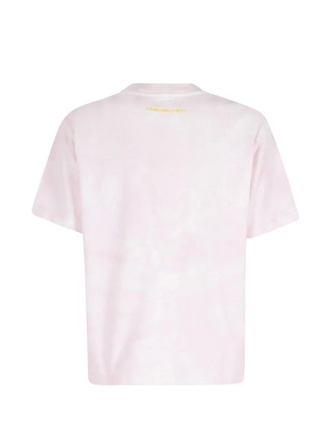 Casablanca tie-dye smiley-motif T-shirt - Pink - zdjęcie produktu nr 2