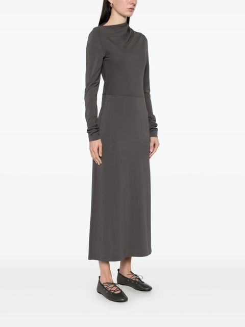 TOTEME draped jersey dress - Grey
