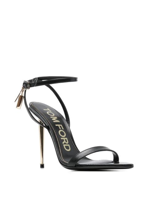 TOM FORD padlock high-heeled sandals - Black - zdjęcie produktu nr 2