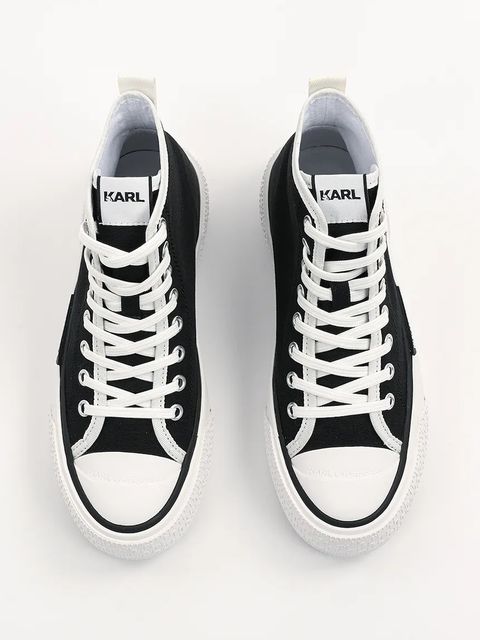 Karl Lagerfeld trampki KAMPUS MAX III kolor czarny KL60654T