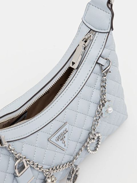 Guess torebka EVERLEE kolor niebieski HWEY86 79180 - zdjęcie produktu nr 2