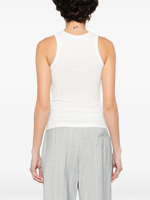 Eleh fitted tank top - White