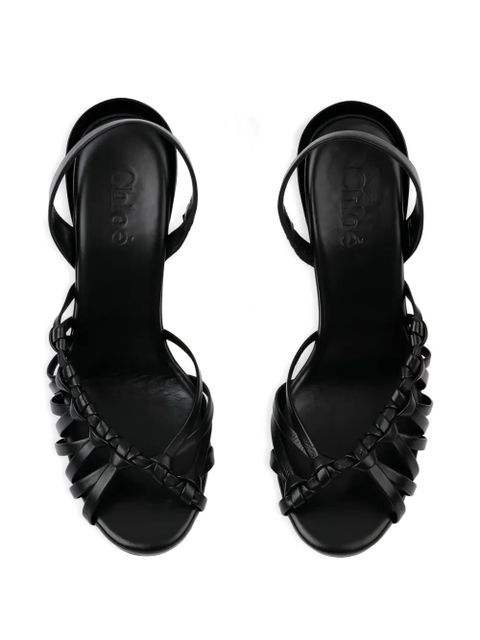 Chloé Estra heeled sandals - Black