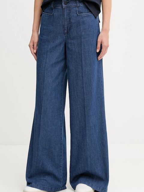 OUI jeansy damskie kolor granatowy 90913 - zdjęcie produktu nr 1