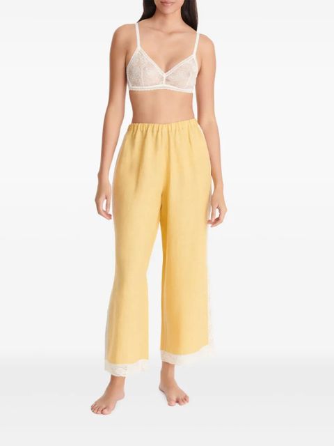 ERES Lagune linen trousers - Yellow - zdjęcie produktu nr 2