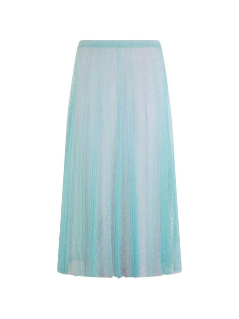 Valentino Garavani polka-dot-pattern skirt - Blue - zdjęcie produktu nr 1