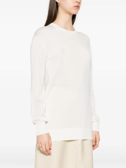 TOTEME long-sleeved T-shirt - White - zdjęcie produktu nr 2