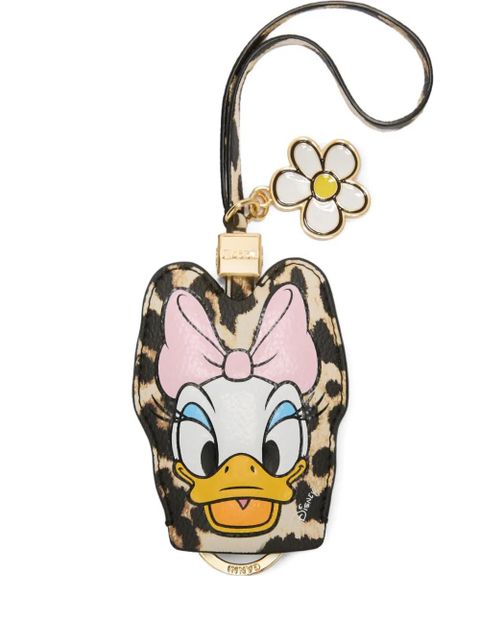 GANNI x Disney animal-print keyring - Brown - zdjęcie produktu nr 1