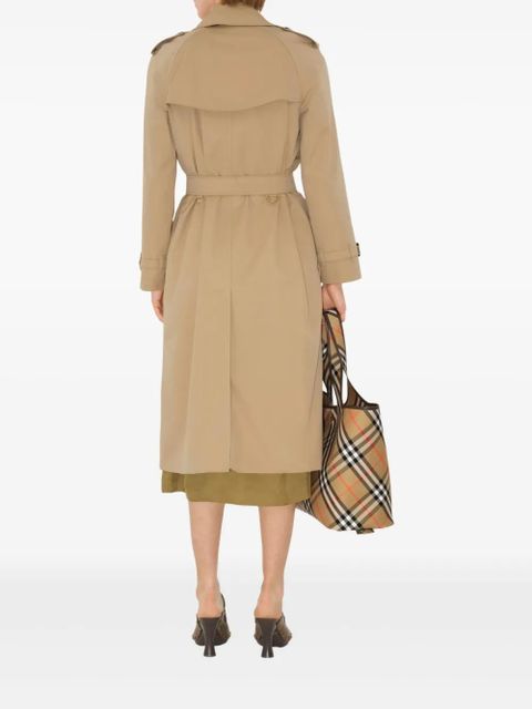 Burberry double-breasted trench coat - Neutrals
