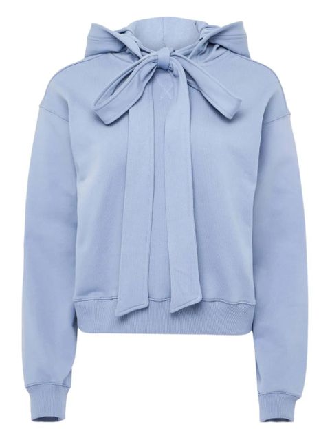 JW Anderson organic cotton hoodie - Blue - zdjęcie produktu nr 1