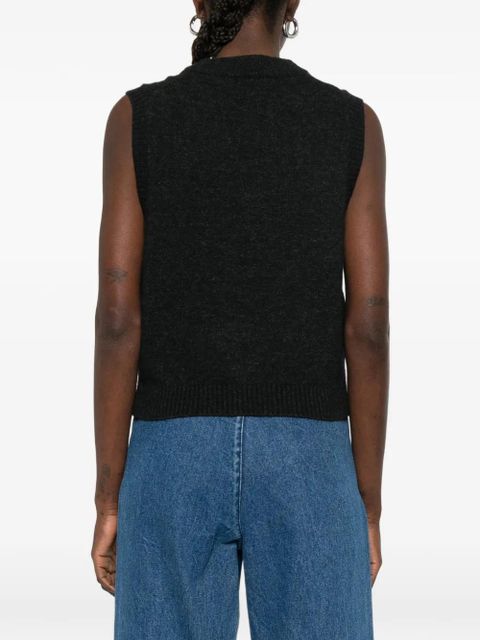 GANNI x Disney crew-neck vest - Grey