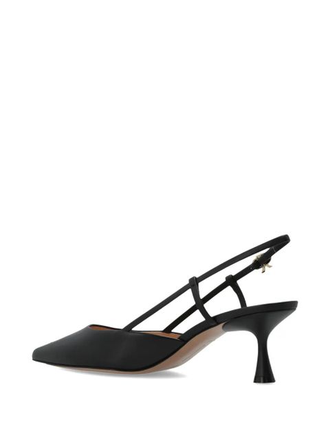 Gianvito Rossi pointed-toe slingback pumps - Black
