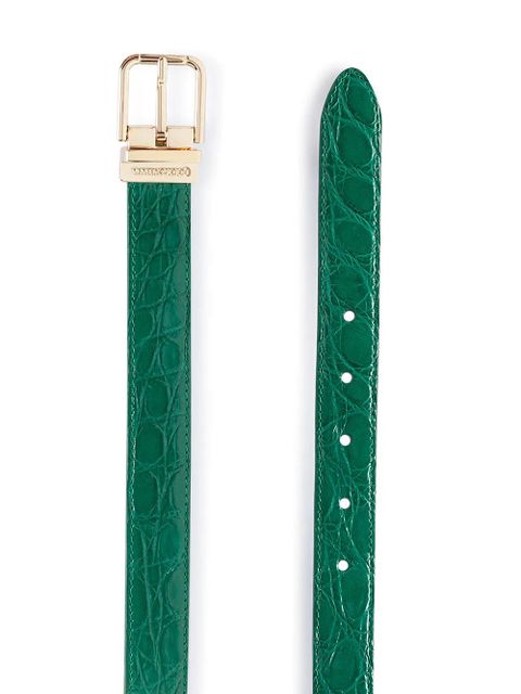 Dolce & Gabbana buckled leather belt - Green - zdjęcie produktu nr 2