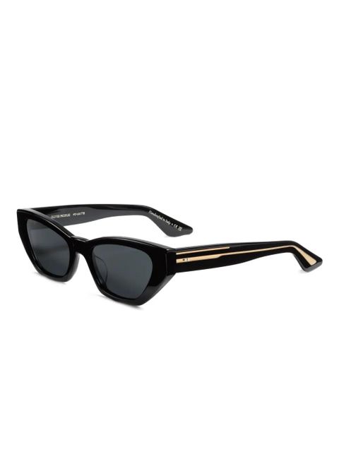 KHAITE stripe cat-eye sunglasses - Black - zdjęcie produktu nr 2