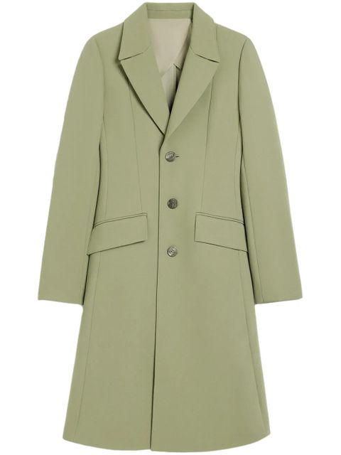 AMI Paris single-breasted wool coat - Green - zdjęcie produktu nr 1