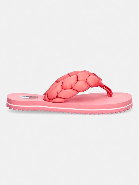 Tommy Jeans japonki damskie BRAIDED THONG BEACH SANDAL - zdjęcie produktu nr 1
