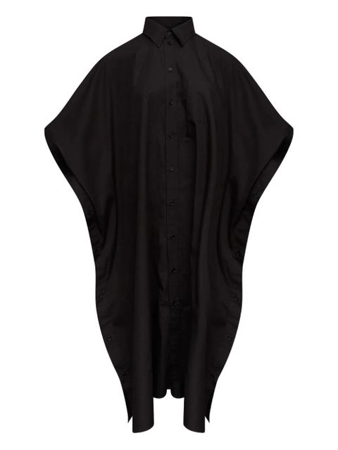 MM6 Maison Margiela button midi dress - Black - zdjęcie produktu nr 1