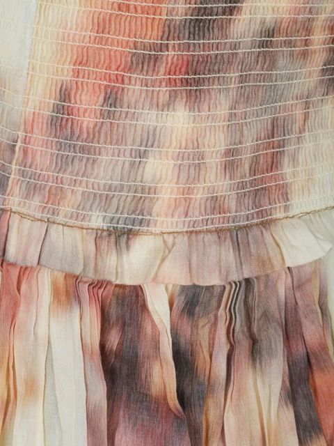 MARANT ÉTOILE Jocadia ruffled mini skirt - Neutrals