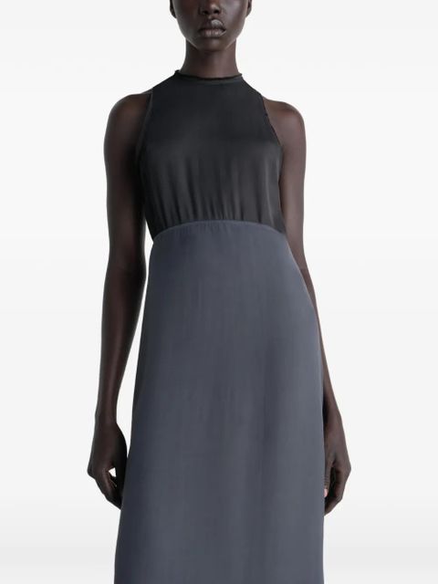 LEMAIRE Column sleeveless midi dress - Grey