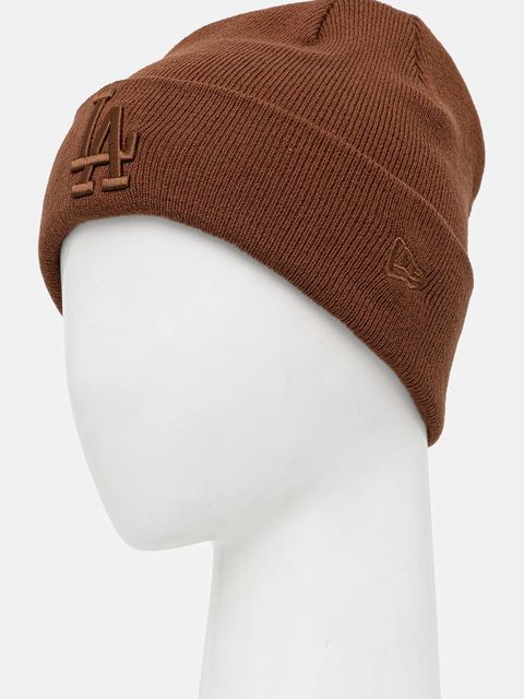 New Era czapka kolor brązowy 60691384