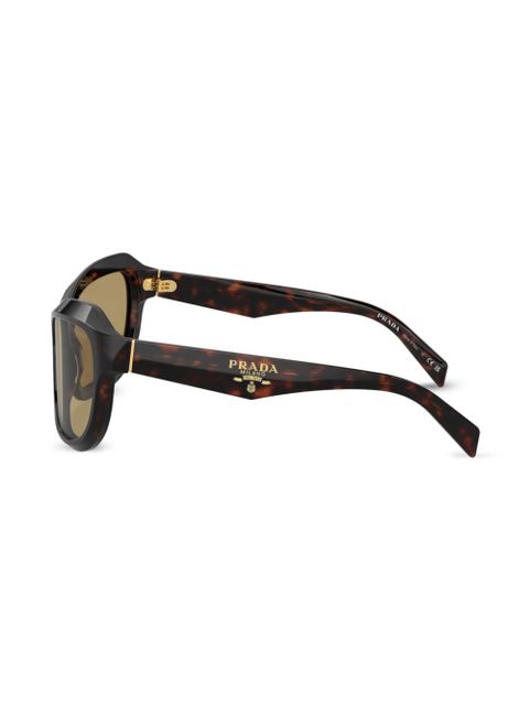 Prada Eyewear Prada PR A27S aviator sunglasses - Brown