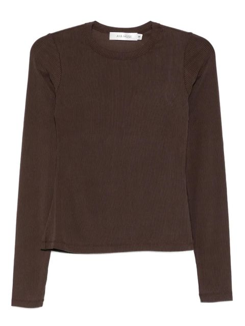 Aya Muse crew-neck sweater - Brown - zdjęcie produktu nr 1