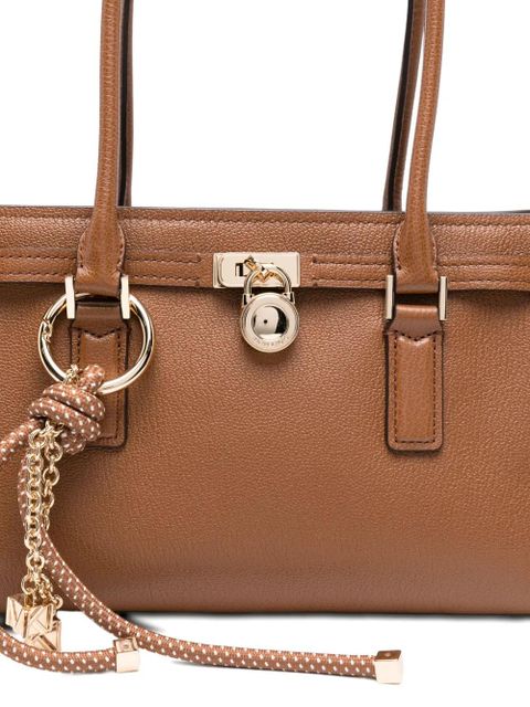 Michael Kors top-handle leather shoulder bag - Brown