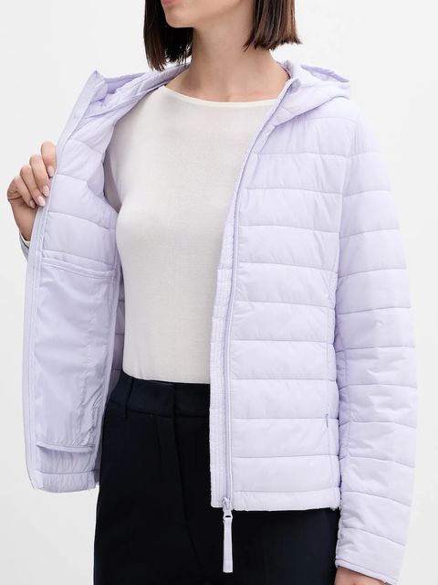 United Colors of Benetton kurtka kolor fioletowy przejściowa 2TWDDN07O