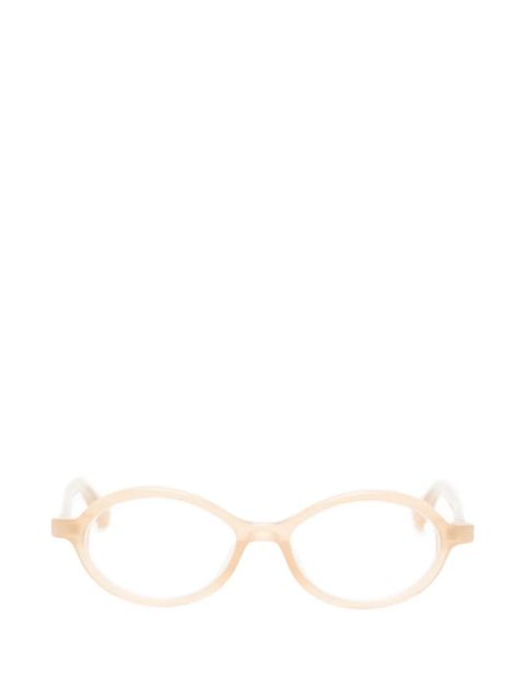 Jacquemus oval-frame glasses - Neutrals - zdjęcie produktu nr 1