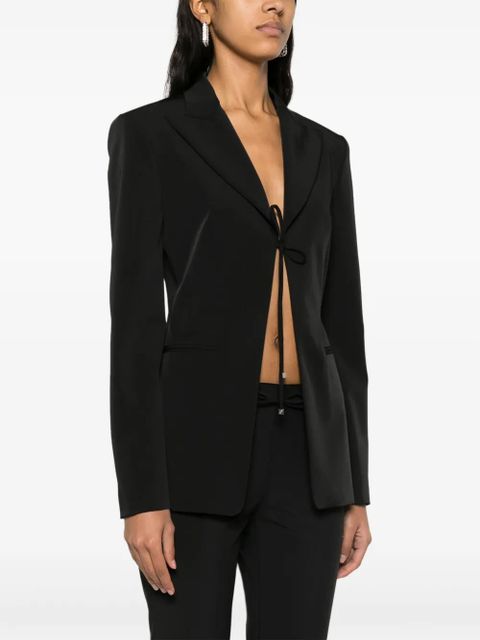 Blumarine Monopetto single-breasted blazer - Black - zdjęcie produktu nr 2