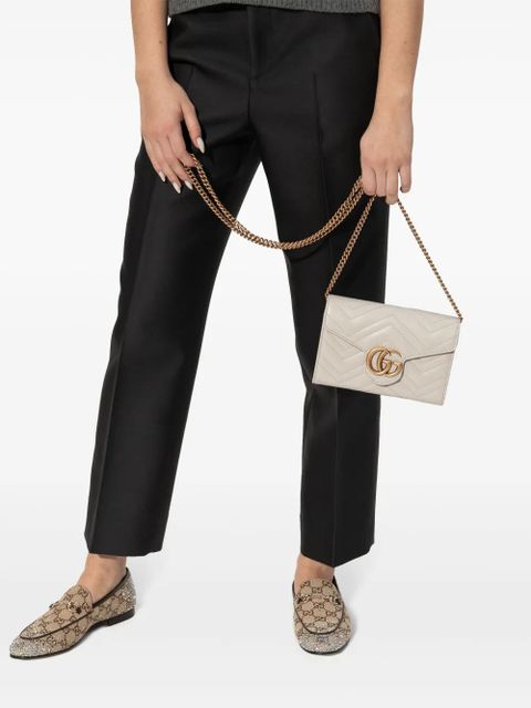 Gucci GG Marmont shoulder bag - Grey - zdjęcie produktu nr 2