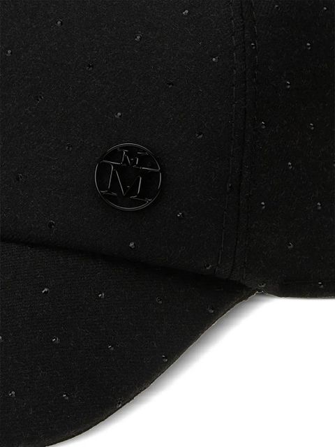 Maison Michel Tiger cap - Black - zdjęcie produktu nr 2