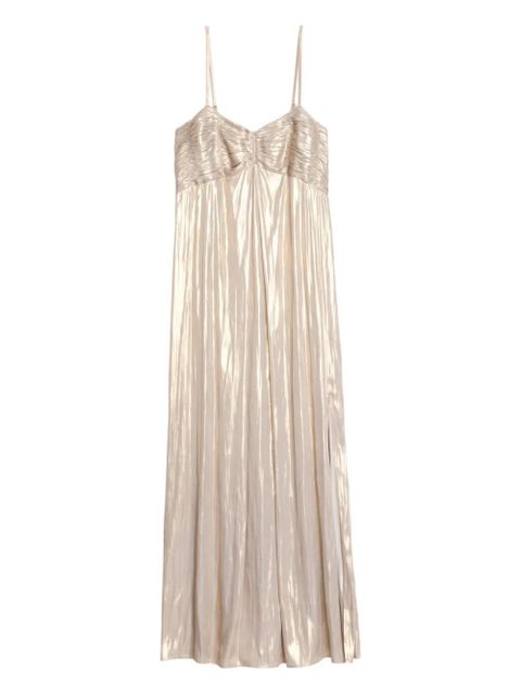 Zadig&Voltaire ruched satin dress - Neutrals - zdjęcie produktu nr 1
