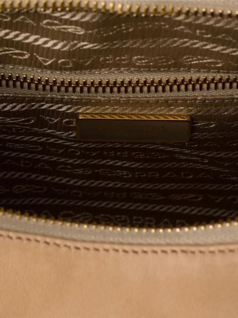 Prada Explore large nappa leather bag - Neutrals