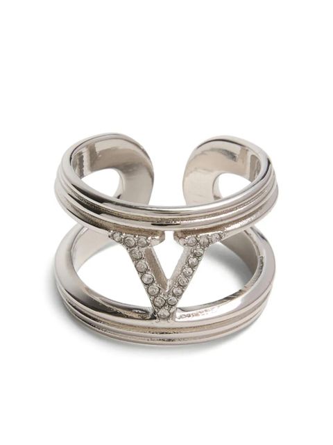Valentino Garavani VLogo Signature ring - Silver - zdjęcie produktu nr 1