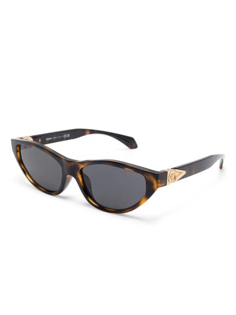 Versace Eyewear Medusa-plaque sunglasses - Brown - zdjęcie produktu nr 2