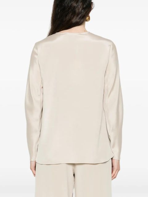 Max Mara long-sleeve blouse - Neutrals