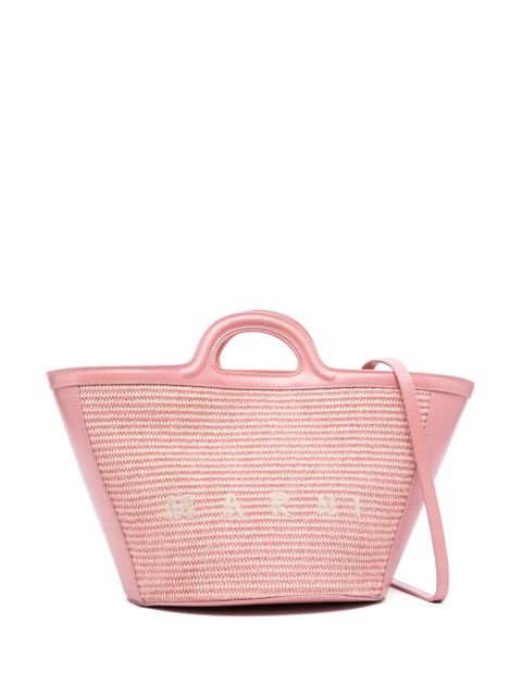 Marni small Tropicalia interwoven bag - Pink - zdjęcie produktu nr 1