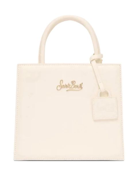 MC2 Saint Barth logo-detail leather mini bag - Neutrals - zdjęcie produktu nr 1