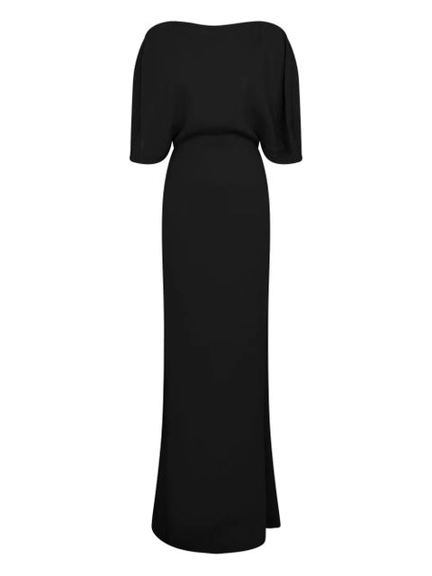 16Arlington Dona cape-sleeve maxi dress - Black - zdjęcie produktu nr 1