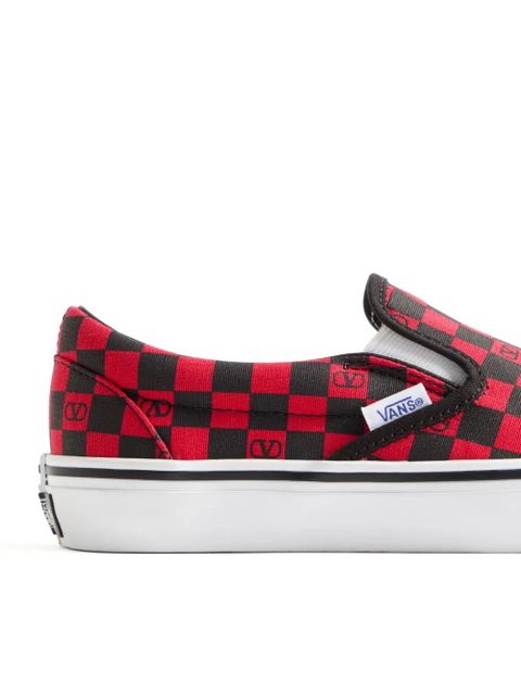 Valentino Garavani x Vans Vlogo checkerboard sneakers - Red