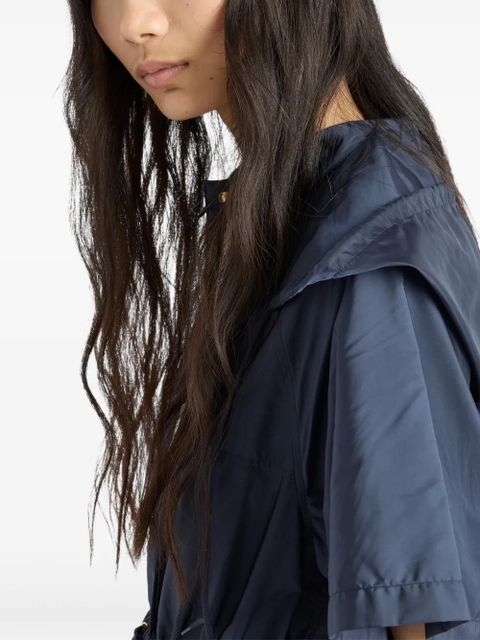 Prada Re-Nylon zip-up utility dress - Blue