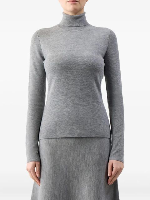 Gabriela Hearst May roll-neck long-sleeved jumper - Grey