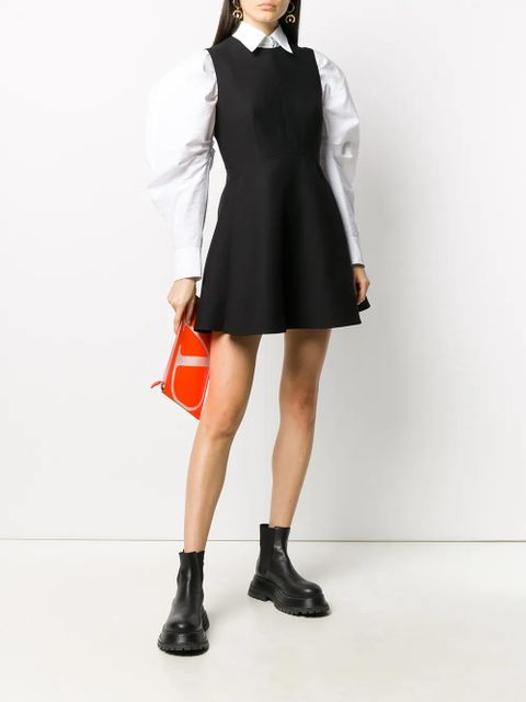 Valentino Garavani sleeveless flared dress - Black